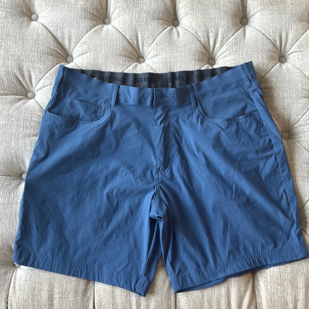 Red Head Shorts from Bass Pro Shops‎ men 40 blue spot see pic
